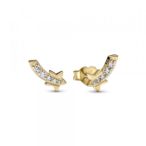 14k Gold Plated Cubic Zirconia Stud Earrings - A New Day™ Gold : Target