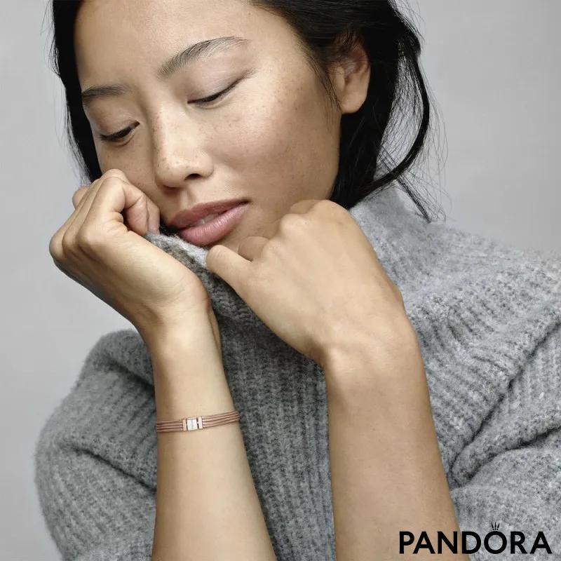 The beautiful new cherry blossom clip on our multi-strand sterling silver  bracelet #pandora #pand… | Multi strand bracelet, Sterling silver bracelets,  Silver braces